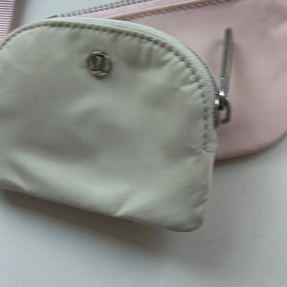 Lululemon Dual Pouch Wristlet- Flush Pink - Picture 4 of 6